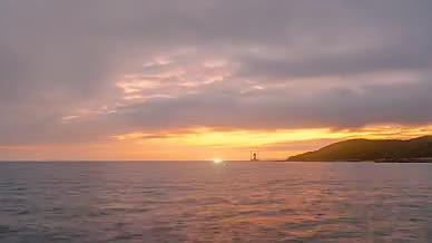 4K实拍海边日出云海自然风光延时视频的预览图